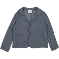 Le Petit Coco Grey Crepe Blazer