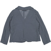 Le Petit Coco Grey Crepe Blazer