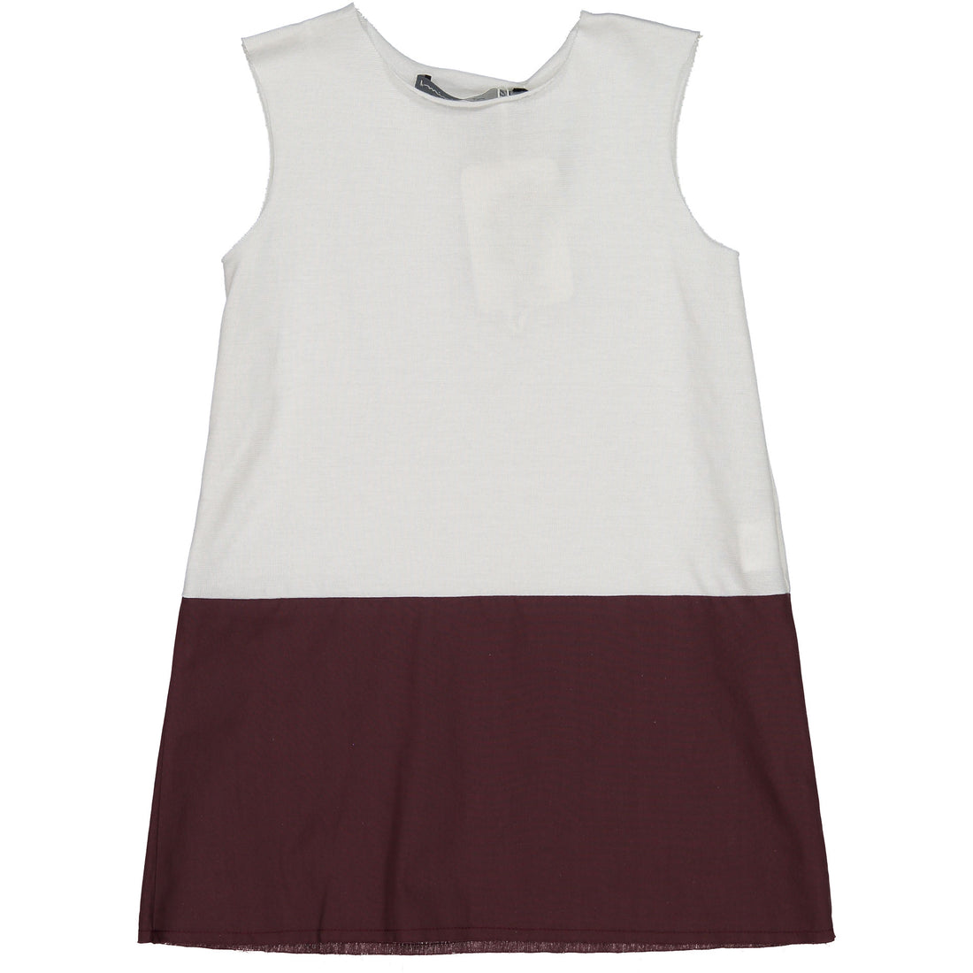 Minimu White/Burgundy Delicia Dress