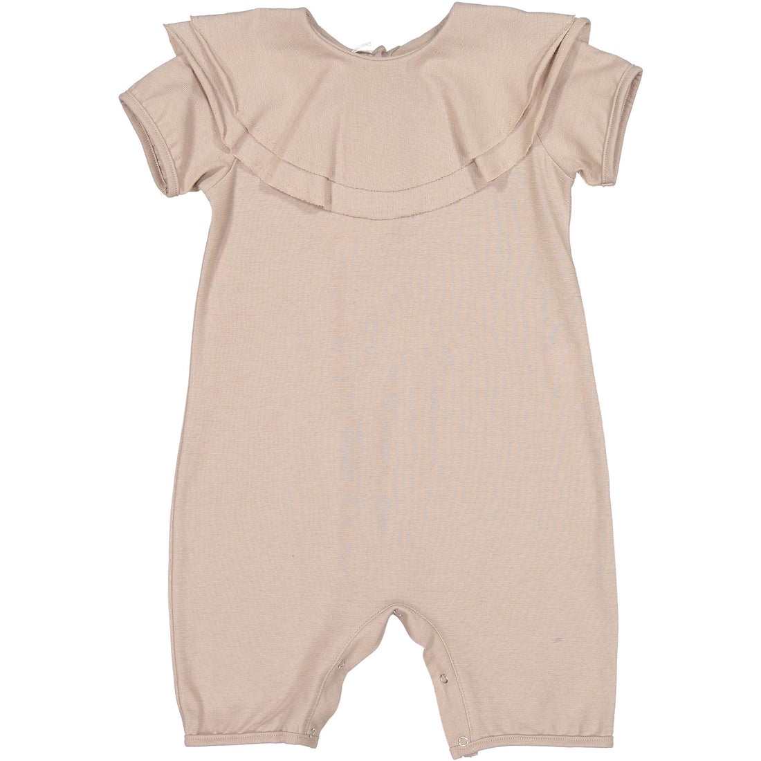 Minimu Powder Pink Collar Romper