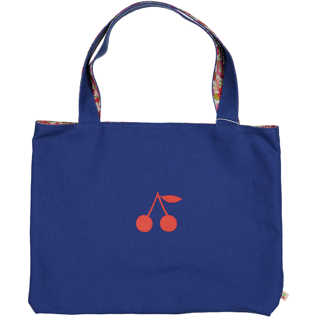 Bonpoint Red Floral Tote Bag