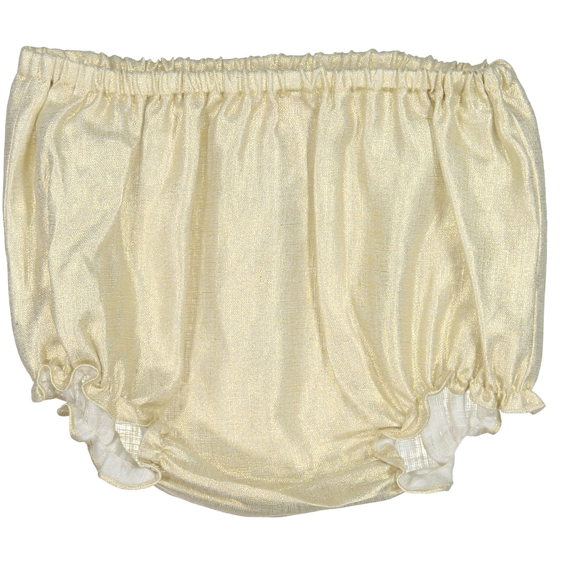 Bonpoint Gold Lurex Linen Baby Dress – Ladida