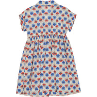 Bonpoint Ombre Liberty Print Waisted Shirtdress