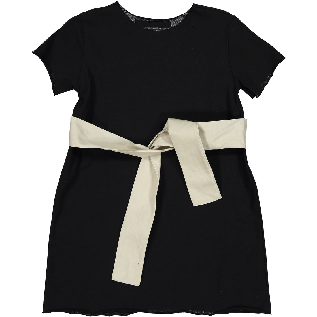 Minimu Black/Sand Bow Dress
