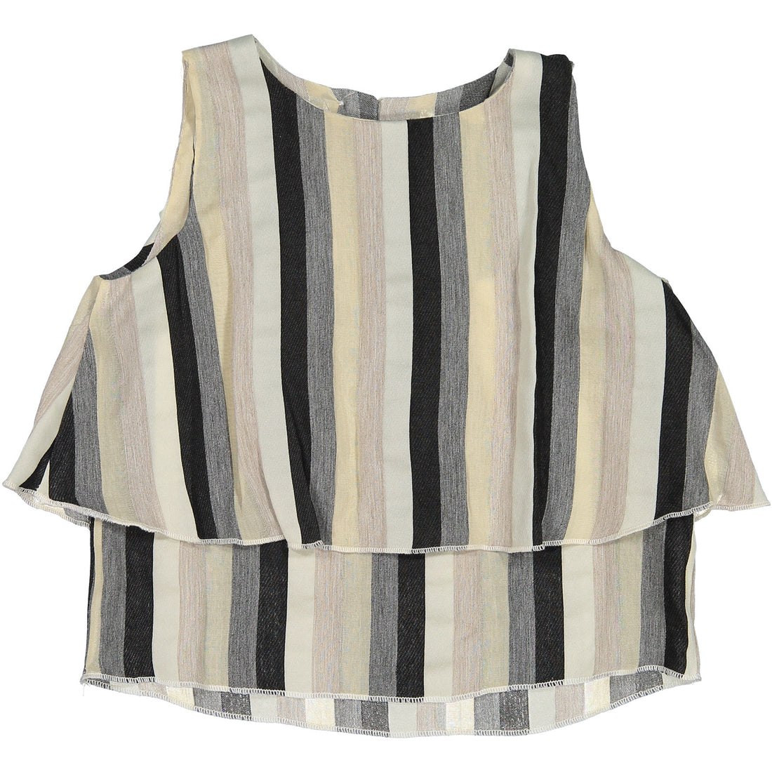 Minimu Striped Silk Bloss Set