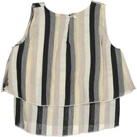Minimu Striped Silk Bloss Set