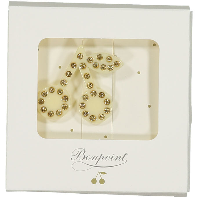 Bonpoint Cherry Rhinestone Pin