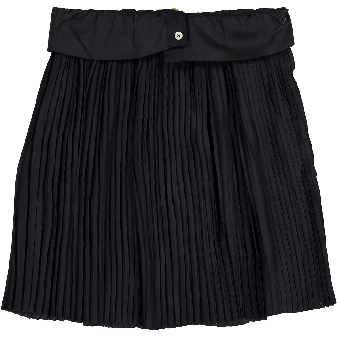 Les Coyotes De Paris Navy Rosa Pleated Skirt