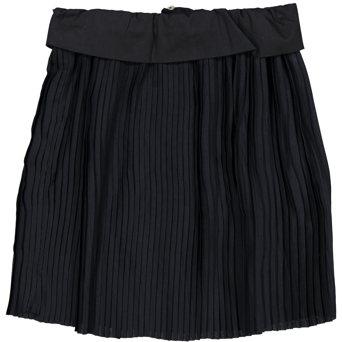 Les Coyotes De Paris Navy Rosa Pleated Skirt