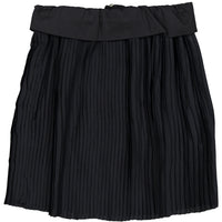 Les Coyotes De Paris Navy Rosa Pleated Skirt
