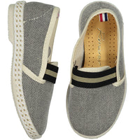 Rivieras Black College Slip-ons