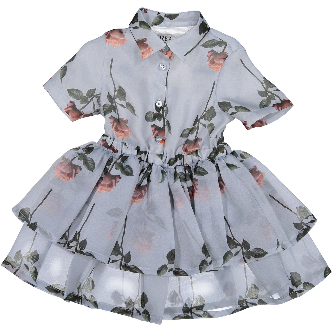 Caroline Bosmans Confused Rose Organza Dress