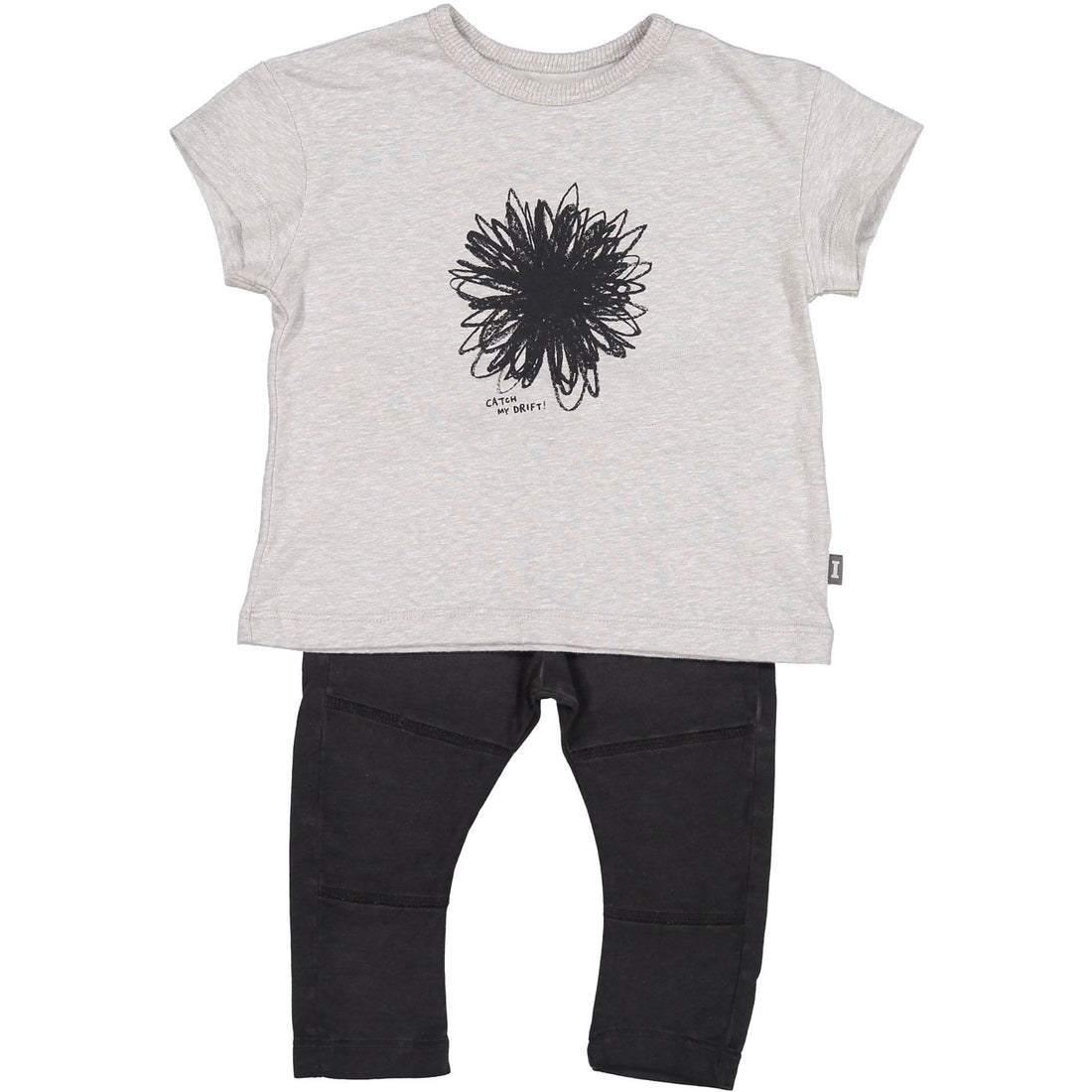 Imps and Elfs Grey Melange Pom Pom Set