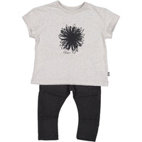 Imps and Elfs Grey Melange Pom Pom Set