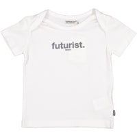 Imps and Elfs White Futurist Tee