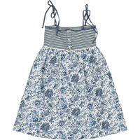 Babe and Tess Indigo Flower Dress