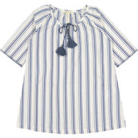 Babe and Tess Natural/Indigo Dress