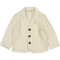 Babe and Tess Cream Linen Jacket