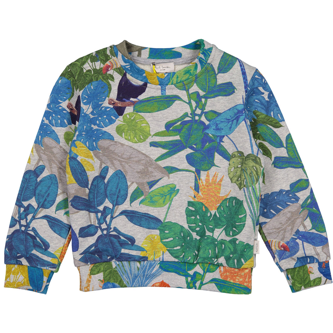 Paul Smith Junior Grey Toucan Botanical Sweatshirt