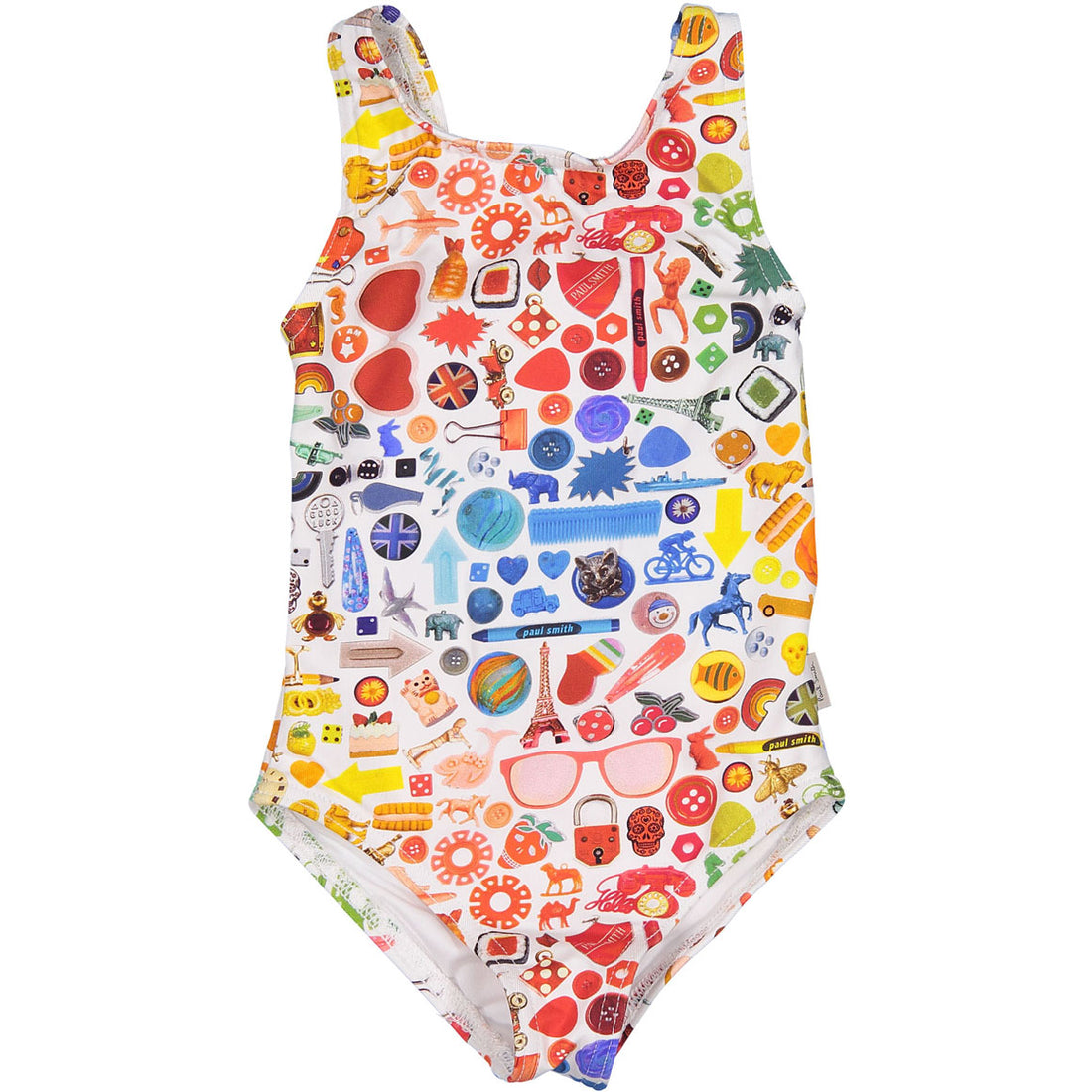 Paul Smith Junior Multi Photographic Print Swimsuit