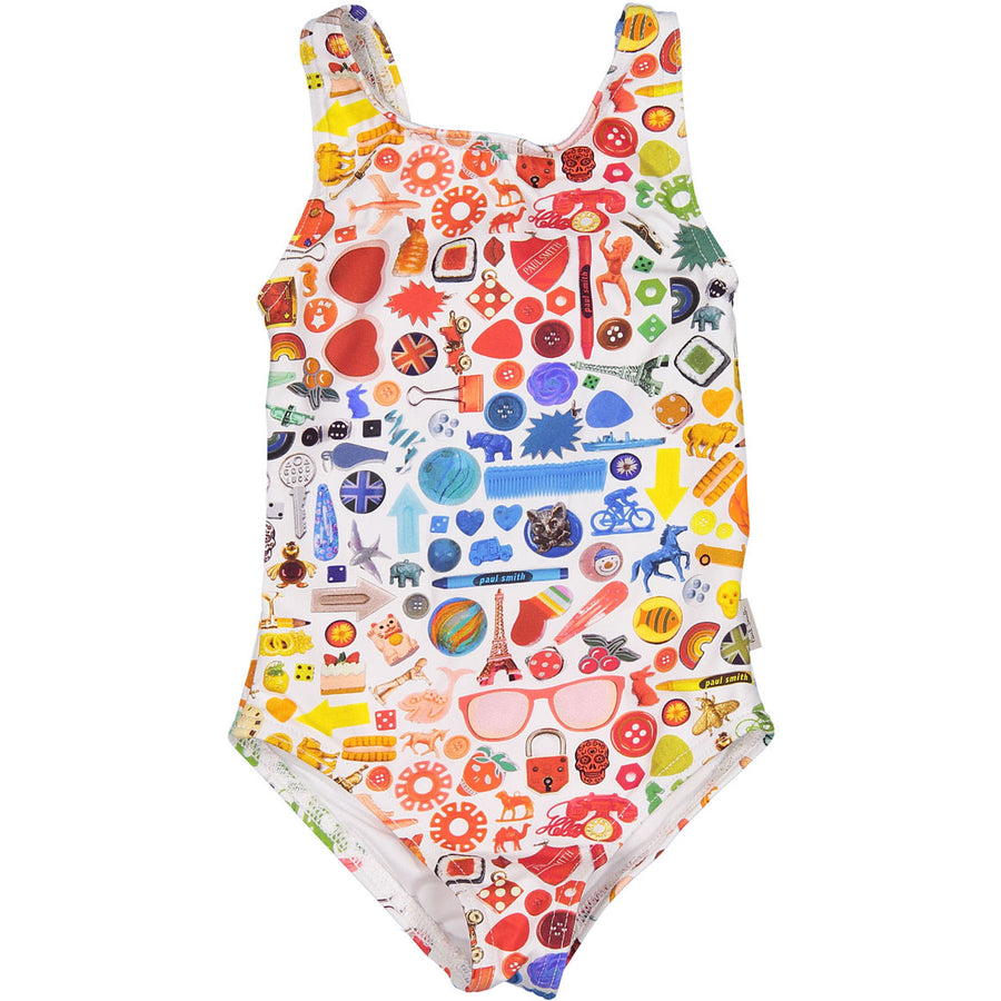 Paul Smith Junior Multi Photographic Print Swimsuit