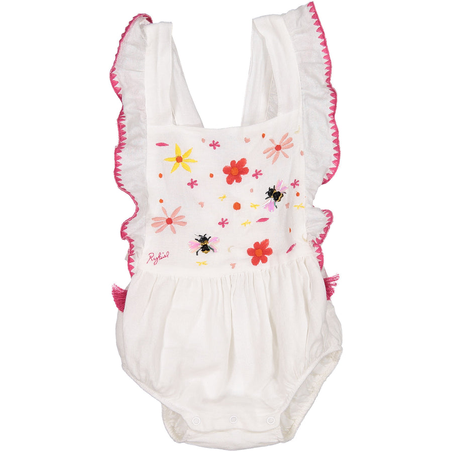 Sonia Rykiel  Vanilla Embroidered Romper