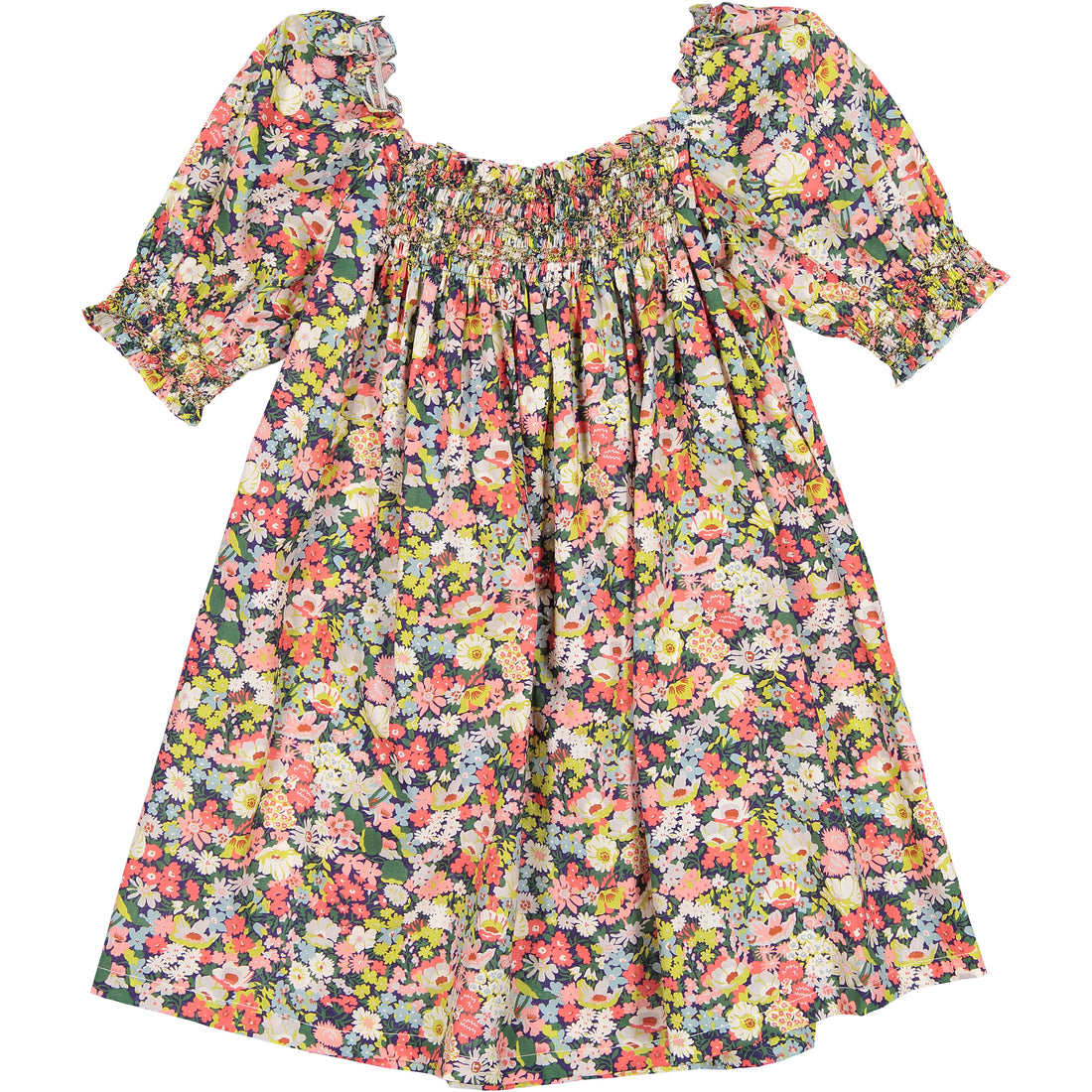 Bonton Red Liberty Colonial Dress