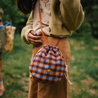 Sticky Lemon Pouch Bag | Adventure Collection | Berry Plaid