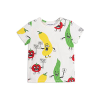 Mini Rodini Veggie AOP Short Sleeve Tee