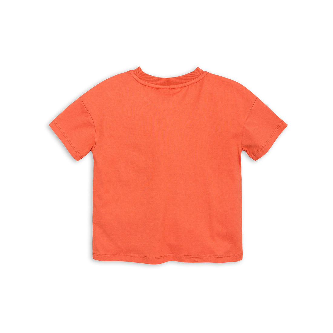 Mini Rodini Mother Earth Orange Short Sleeve Tee