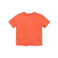Mini Rodini Mother Earth Orange Short Sleeve Tee