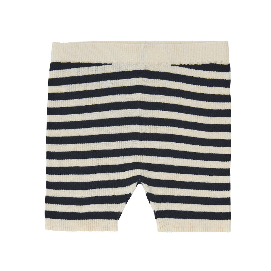 Fub Ecru/Dark Navy Rib Shorts