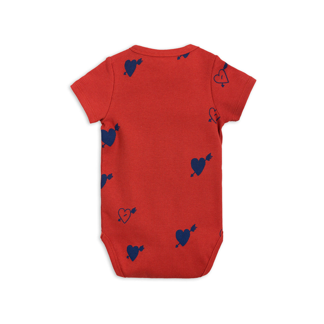Mini Rodini Red Heart Rib Body