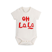 Mini Rodini Off White Oh La La Body