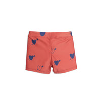 Mini Rodini Red Heart Swimpants