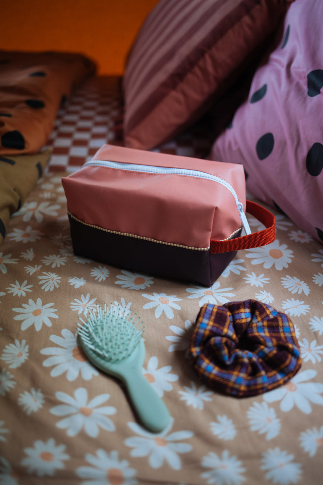 Sticky Lemon Scrunchies | Adventure Collection | Berry Plaid