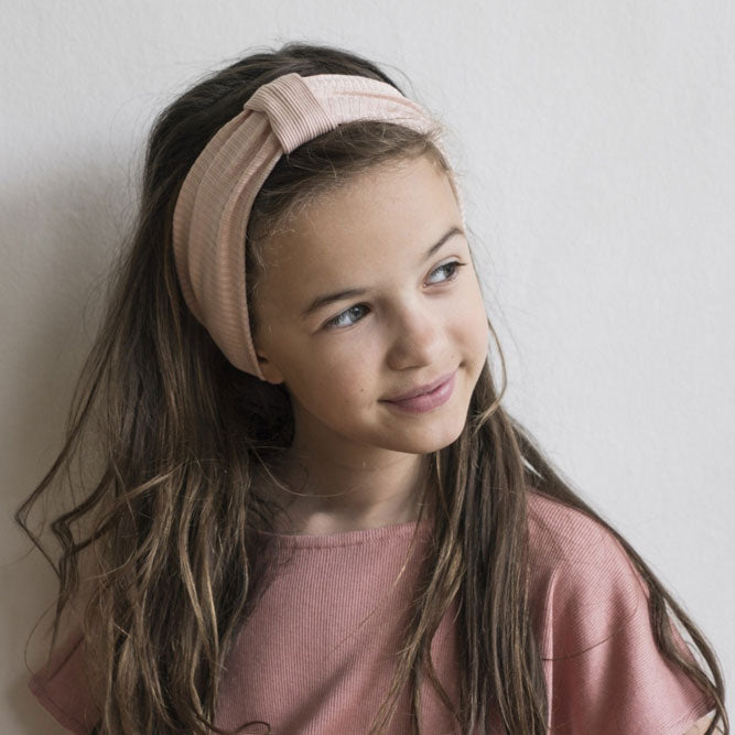 minimalisma Sweet Rose Bi Knot Headband