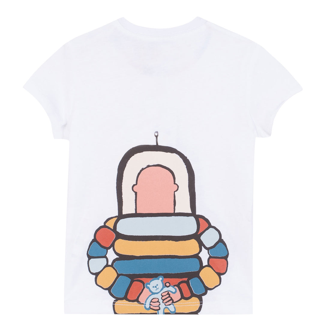 Paul Smith Junior White Astronaut Baby Tee