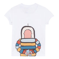 Paul Smith Junior White Astronaut Baby Tee