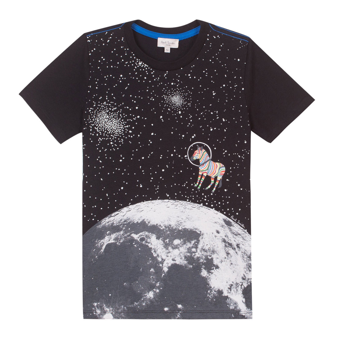 Paul Smith Junior Zebra on the Moon Tee