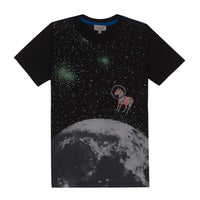 Paul Smith Junior Zebra on the Moon Tee