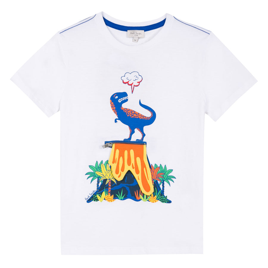 Paul Smith Junior Dinosaur Volcano Tee