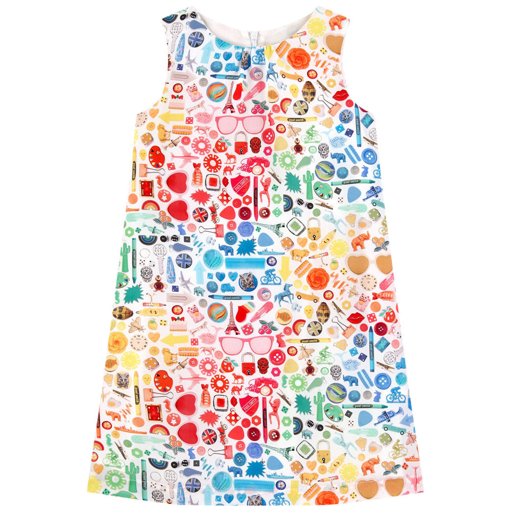 Paul Smith Junior Multi Photographic Print Dress