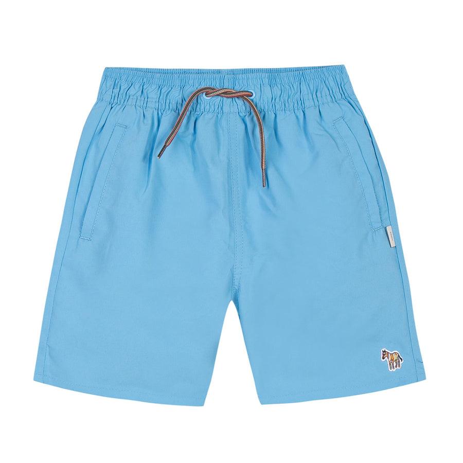 Paul Smith Junior Light Blue Guitar Swimtrunks
