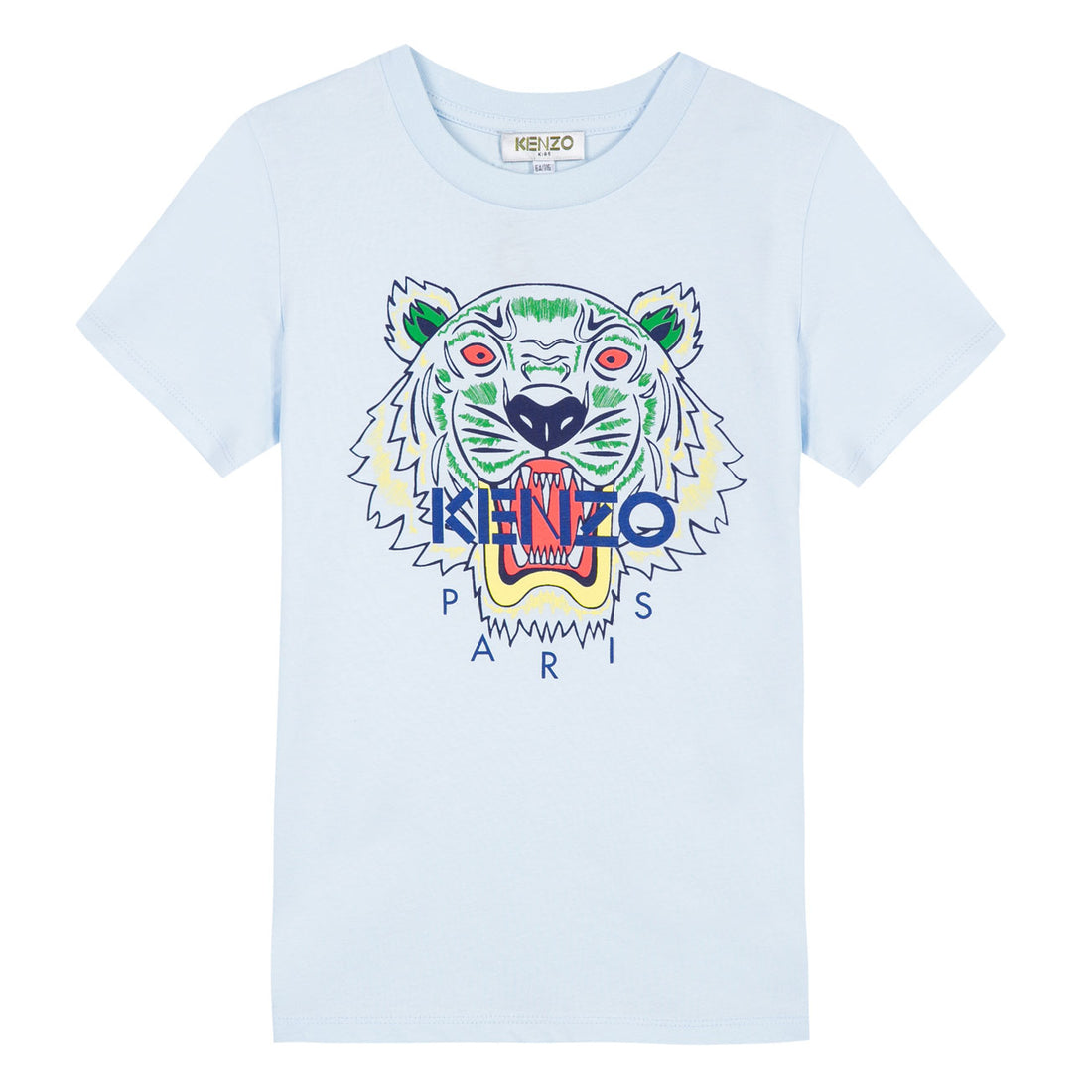 Kenzo Blue Food Tiger Tee