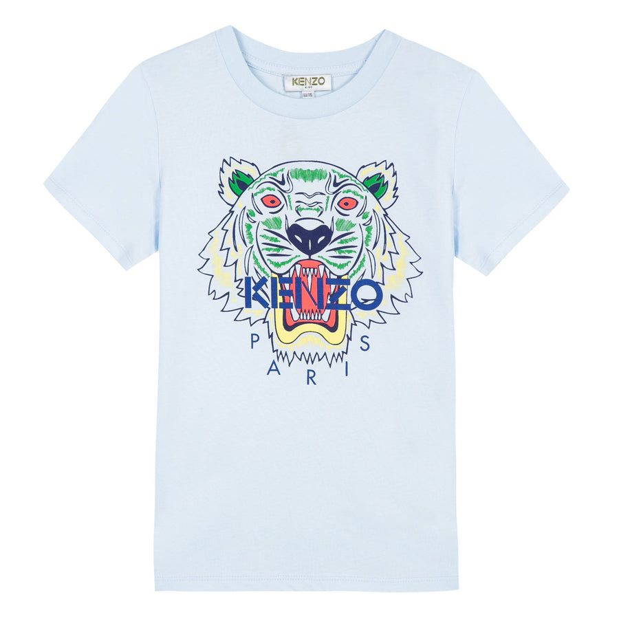 Kenzo Blue Food Tiger Tee