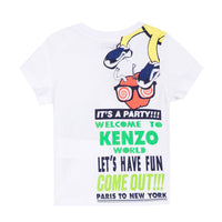 Kenzo White Food Fiesta Tee