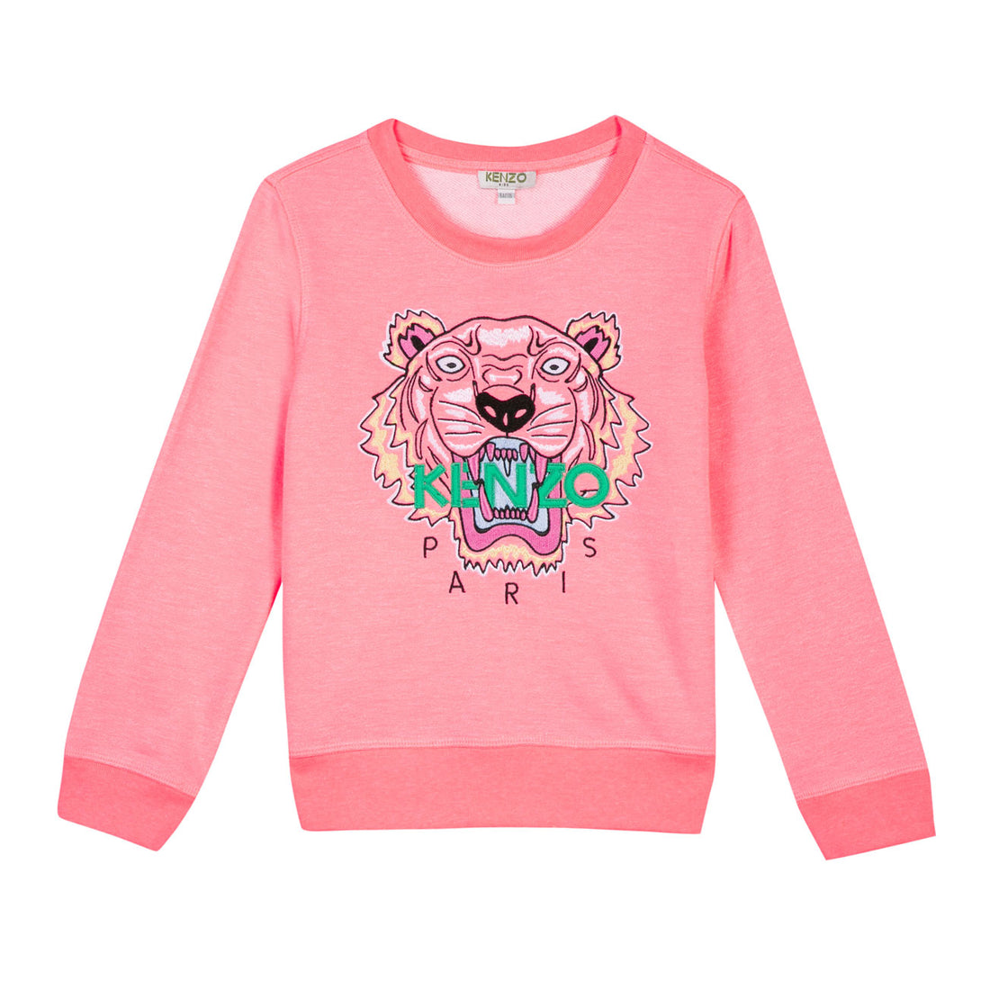 Kenzo Coral Food Fiesta Tiger Sweatshirt