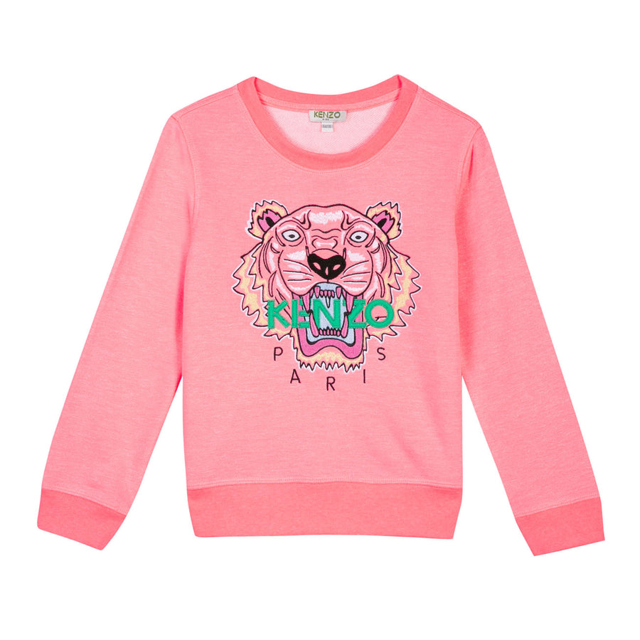 Kenzo Coral Food Fiesta Tiger Sweatshirt