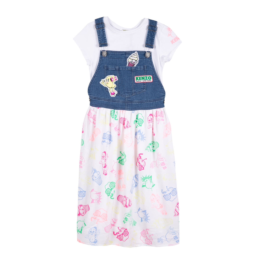 Kenzo Food Fiesta Midi Dara Dress